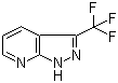 structure of CAS# 956010-87-0, 3-(Trifluoromethyl)-1H-pyrazolo[3,4-b]pyridine