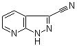 结构式 CAS# 956010-88-1, 1H-吡唑并[3,4-b]吡啶-3-甲腈