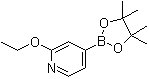 structure of CAS# 957346-47-3, 2-Ethoxypyridine-4-boronic acid pinacol ester;2-Ethoxy-4-(4,4,5,5-tetramethyl-[1,3,2]dioxaborolan-2-yl)pyridine