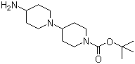 4-氨基-[1,4'-联哌啶]-1'-羧酸叔丁酯分子结构 (CAS 959237-16-2)