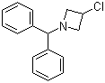 3-氯-1-(二苯基甲基)氮杂环丁烷分子结构 (CAS 959256-87-2)