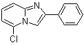 结构式 CAS# 959290-56-3, 5-氯-2-苯基咪唑并[1,2-a]吡啶