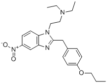 结构式 CAS# 95958-84-2, 普罗托妥定
