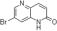 结构式 CAS# 959616-36-5, 7-溴-1,5-萘啶-2(1H)-酮