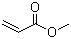 Methyl acrylate molecular structure (CAS 96-33-3)