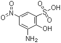2-Amino-4-nitrophenol-6-sulfonic acid molecular structure (CAS 96-67-3)