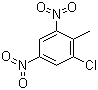 structure of CAS# 96-90-2, 2-Chloro-4,6-dinitrotoluene;1-Chloro-2-methyl-3,5-dinitrobenzene; 6-Chloro-2,4-dinitrotoluene