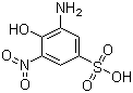 结构式 CAS# 96-93-5, 6-硝基-2-氨基苯酚-4-磺酸