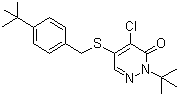 Pyridaben molecular structure (CAS 96489-71-3)