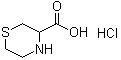 结构式 CAS# 96612-95-2, 3-硫代吗啉羧酸盐酸盐