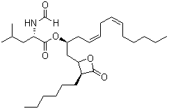 (-)-Lipstatin molecular structure (CAS 96829-59-3)