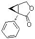structure of CAS# 96847-53-9, (1S,5R)-1-Phenyl-3-oxabicyclo[3.1.0]hexan-2-one