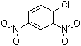 2,4-二硝基氯苯分子结构 (CAS 97-00-7)