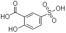 5-磺基水杨酸分子结构 (CAS 97-05-2)