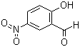 结构式 CAS# 97-51-8, 5-硝基水杨醛
