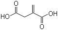 structure of CAS# 97-65-4, Itaconic acid;Methylenesuccinic acid; Methylenebutanedioic acid