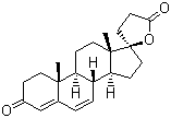 structure of CAS# 976-71-6, Canrenone;17-hydroxy-3-oxo-17a-pregna-4,6-diene-21-carboxylic acid gamma-lactone