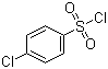 4-氯苯磺酰氯分子结构 (CAS 98-60-2)