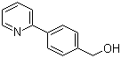 结构式 CAS# 98061-39-3, 2-(4-羟甲基苯基)吡啶; (4-吡啶-2-基苯基)甲醇