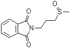 structure of CAS# 98184-57-7, 2-[3-(Methylsulfinyl)propyl]-1H-isoindole-1,3(2H)-dione