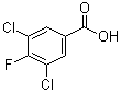 structure of CAS# 98191-30-1, 3,5-Dichloro-4-fluorobenzoic acid