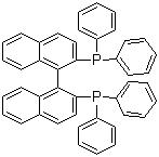 结构式 CAS# 98327-87-8, 1,1'-联萘-2,2'-双二苯膦