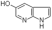structure of CAS# 98549-88-3, 5-Hydroxy-7-azaindole ;1H-Pyrrolo[2,3-b]pyridin-5-ol
