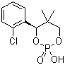 structure of CAS# 98674-87-4, (R)-(+)-Chlocyphos;(R)-(+)-4-(2-Chlorophenyl)-2-hydroxy-5,5-dimethyl-1,3,2-dioxaphosphorinane 2-oxide