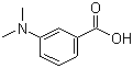 structure of CAS# 99-64-9, 3-(Dimethylamino)benzoic acid;m-(N,N'-Dimethylamino) benzoic acid