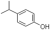 structure of CAS# 99-89-8, 4-Isopropylphenol;p-Cumenol