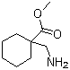 结构式 CAS# 99092-04-3, 1-(氨基甲基)环己基羧酸甲酯