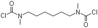 1,6-Hexanediylbis[methylcarbamic chloride] molecular structure (CAS 99191-71-6)