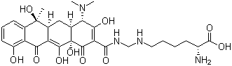 赖甲环素分子结构 (CAS 992-21-2)