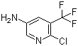 结构式 CAS# 99368-68-0, 6-氯-5-(三氟甲基)吡啶-3-胺