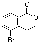 结构式 CAS# 99548-72-8, 3-溴-2-乙基苯甲酸