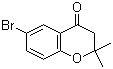 structure of CAS# 99853-21-1, 6-Bromo-2,2-dimethyl-4-chromanone;6-Bromo-2,2-dimethyl-2,3-dihydro-4H-chromen-4-one
